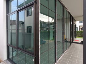 งานติดตั้งกระจก 01